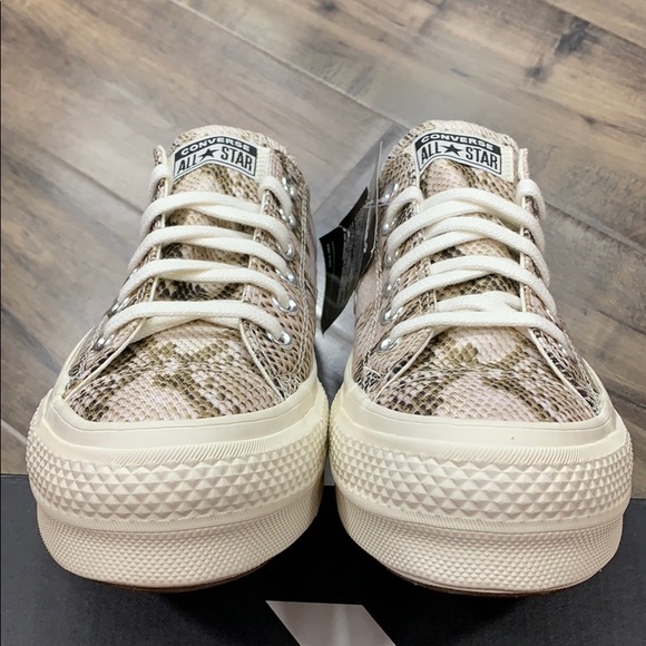 CONVERSE CTAS LIFT OX PLATFORM egret/egret - Picture 4 of 16